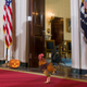Illustration for article titled Major Security Crisis: The Rooster That’s Loose In The White House Is No Longer Afraid Of The Jack-O’-Lantern President Trump Put Outside The Oval Office To Scare It Away